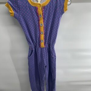 Matilda Jane Purple and‎ Yellow Jumpsuit